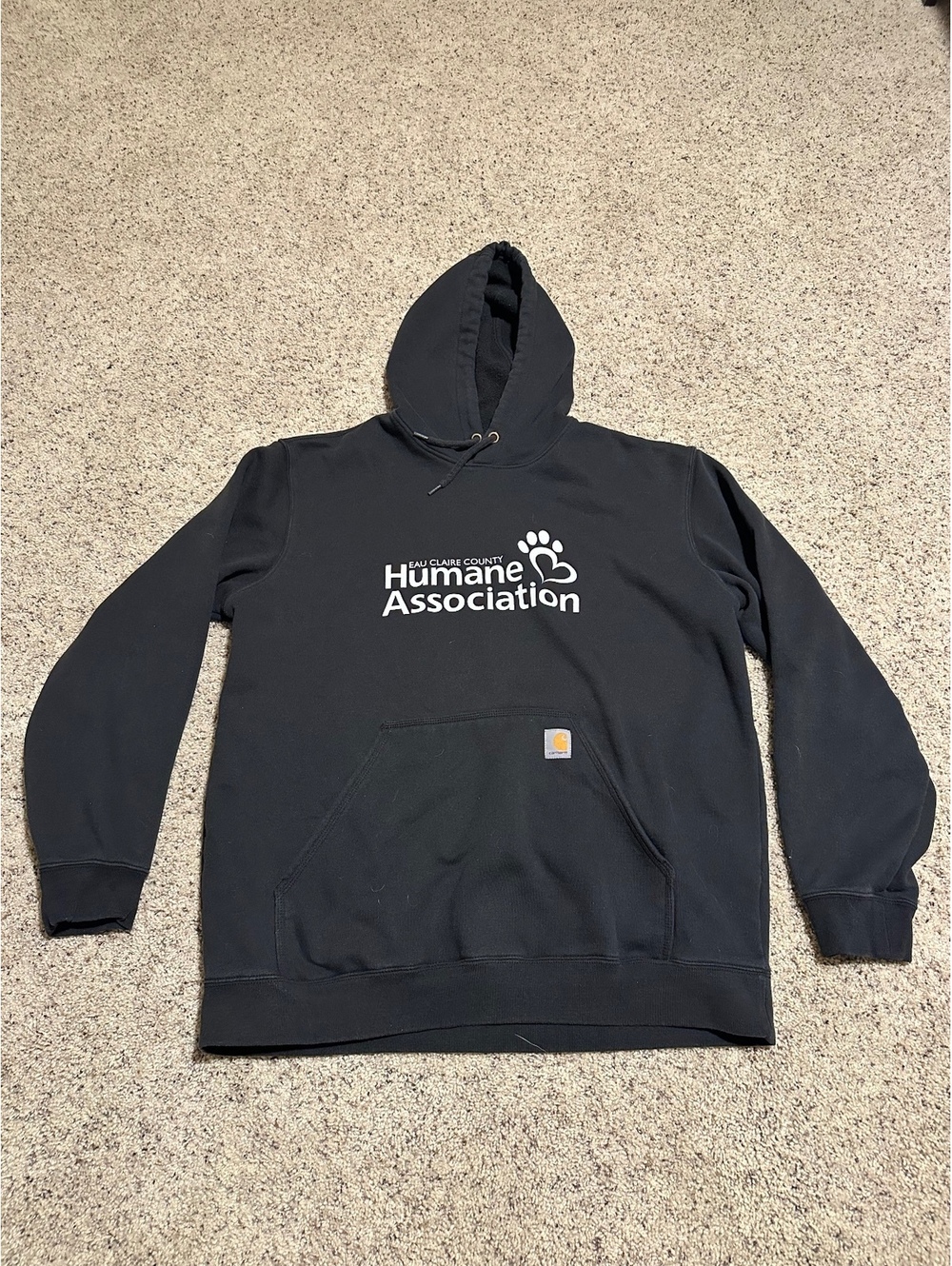 Carhartt XL Loose Fit Black Hoodie